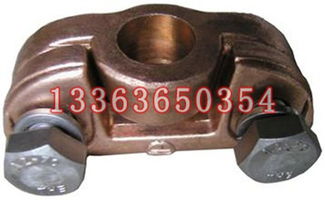 接觸網(wǎng)專用定位線夾 廠家直銷量大包郵 鐵路電氣化專用金具 霸州市康仙莊偉業(yè)橡塑制品廠 電線